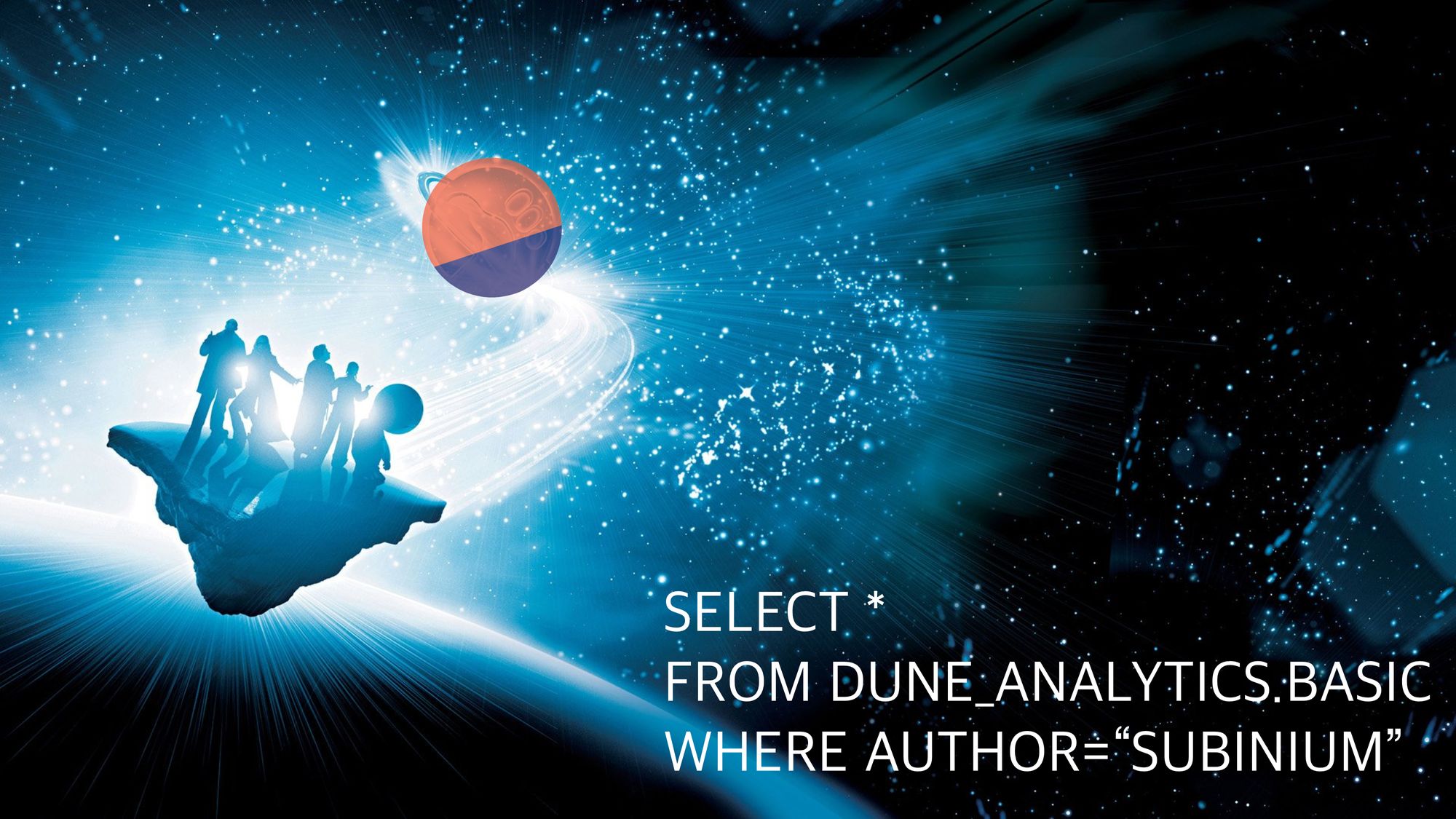 Dune Analytics를 여행하는 Wizard를 위한 안내서